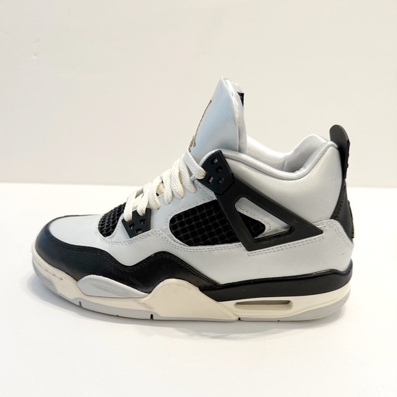 NIKE Air Jordan 4 Retro Platinum Gold Sneakers - Brand New - Picture 6 of 12